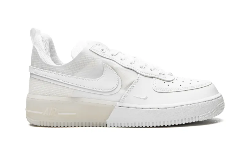 Nike Lifestyle Air Force 1 React 'Triple White'